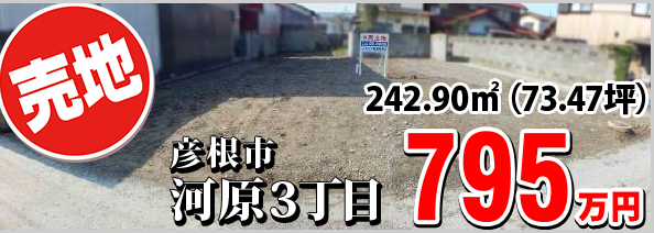 河原3丁目795万円